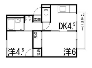 野里駅 徒歩11分 2階の物件間取画像